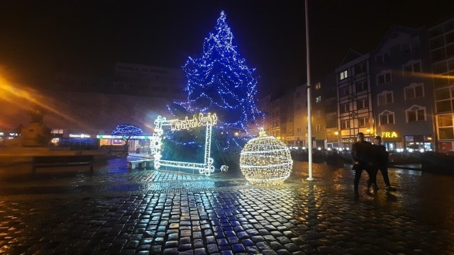 Tak prezentowała się świąteczna iluminacja w zeszłym roku.