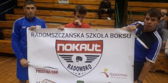 Pięściarze Radomszczańskiej Szkoły Boksu "Nokaut" staneli na podium