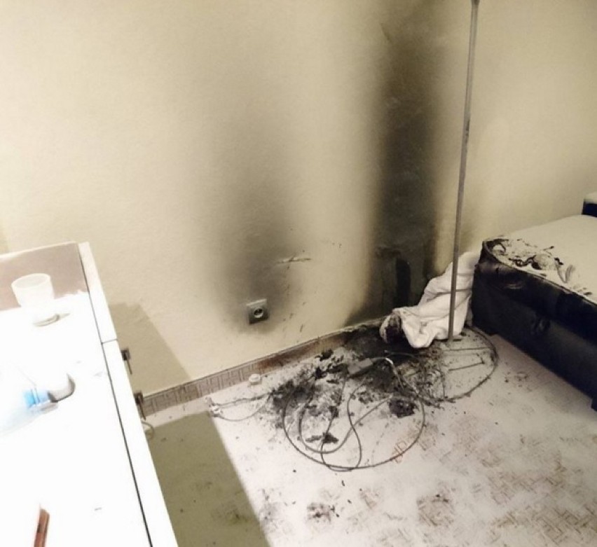 Opalenica: Pożar w hotelu Remes