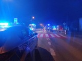 Wypadek w Orzeszu. 14-latka potrącona na pasach. Lądował śmigłowiec LPR