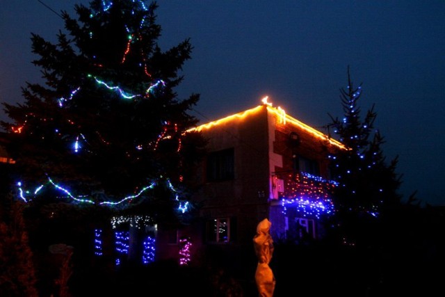 Świąteczna iluminacja Katowic - dekoracje domów w Katowicach