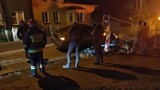 Zderzenie dwóch mercedesów na ul. Sulęcińskiej w Gorzowie. Jeden prawie wpadł do wykopu [ZDJĘCIA]