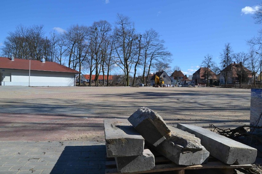 Parking przy ul. Toruńskiej w Malborku prawie gotowy