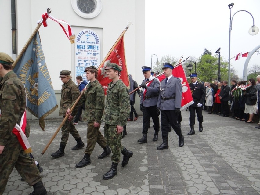 Uroczystości z okazji rocznicy uchwalenia Konstytucji 3 Maja Radomsko 2013 [ZDJĘCIA]