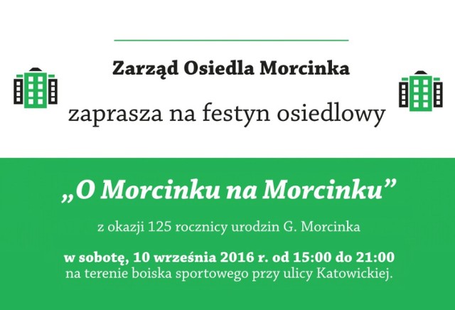 Festyn w Jastrzębiu: urodziny Gustawa Morcinka