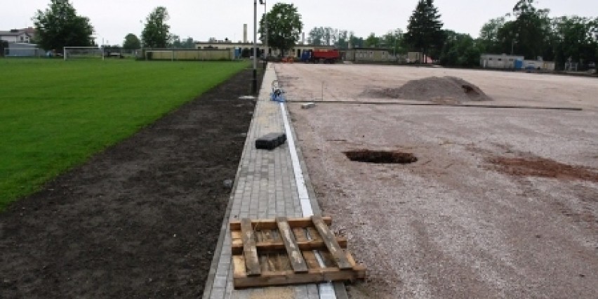 Budowa nowych boisk na stadionie Concordia w Piotrkowie