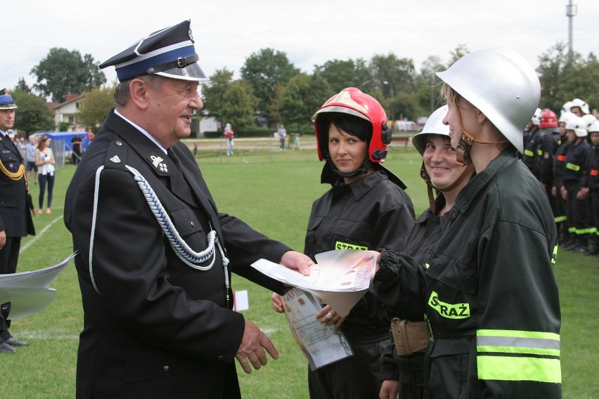 Puławy: Strażacy OSP walczyli w zawodach powiatowych