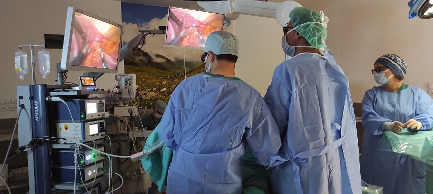 Sieradzki szpital kupił laparoskop  Einstein Vision 3