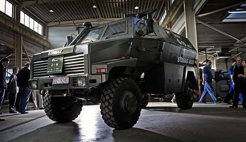 Wóz M-ATV G10 zaprojektowany przez Politechnikę Wrocławską i...