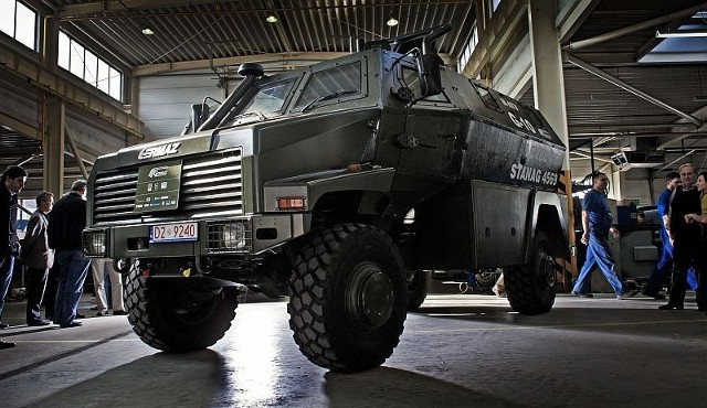 Wóz M-ATV G10 zaprojektowany przez Politechnikę Wrocławską i firmę Germaz