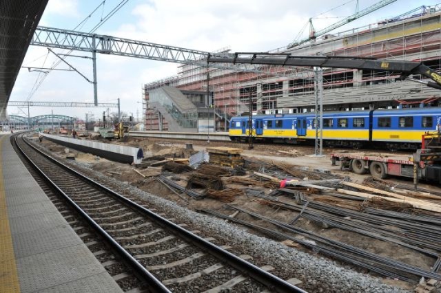 Perony na stacji Wrzeszcz PKP mają być gotowe do końca maja.