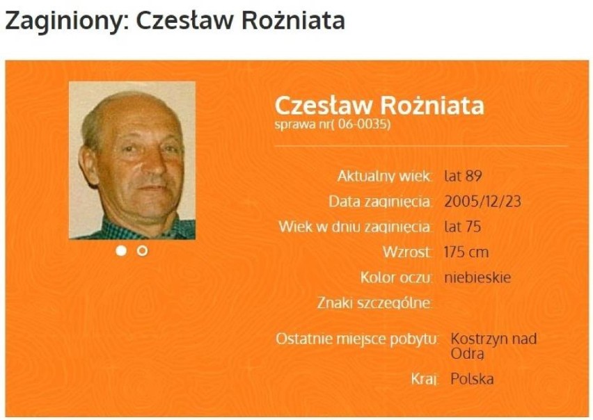 Widziałeś którąś z tych osób lub posiadasz informacje na jej...