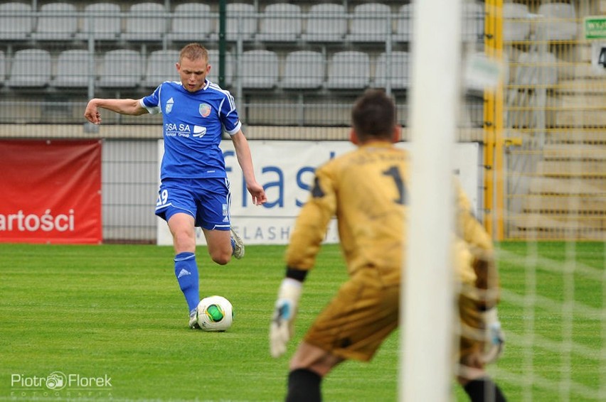 I liga. Miedź Legnica - GKS Katowice 0:2. Fot. Piotr Florek