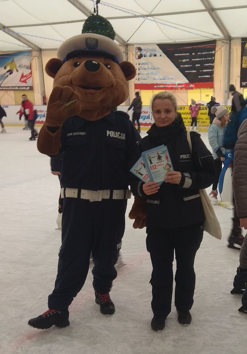 Bezpieczeństwo na lodzie. Policjanci spotkali się z dziećmi [ZDJĘCIA]