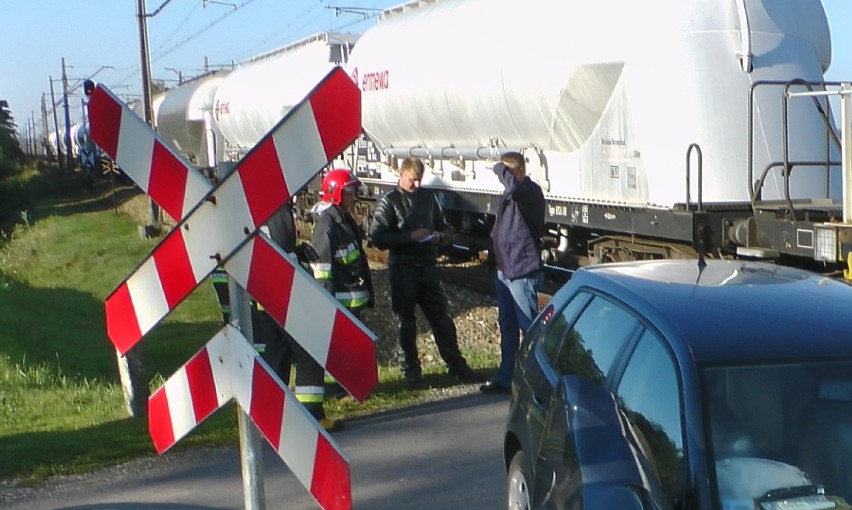 Chabsko: Wypadek na niestrzeżonym przejeździe kolejowym...