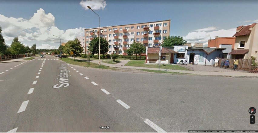 Tak wyglądała ulica Reja w Wągrowcu w 2012 roku