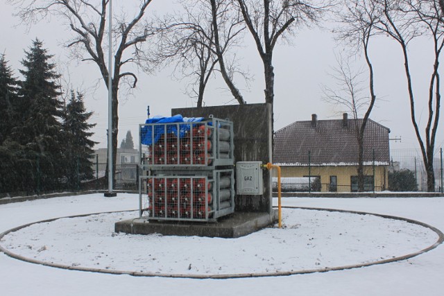 Przy szkole w Moszczenicy już powstał specjalny ogródek, w którym ma się znajdować potrzebna instalacja do ogrzewania szkoły metanem