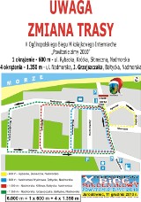 Zmiana trasy biegu w Jarosławcu