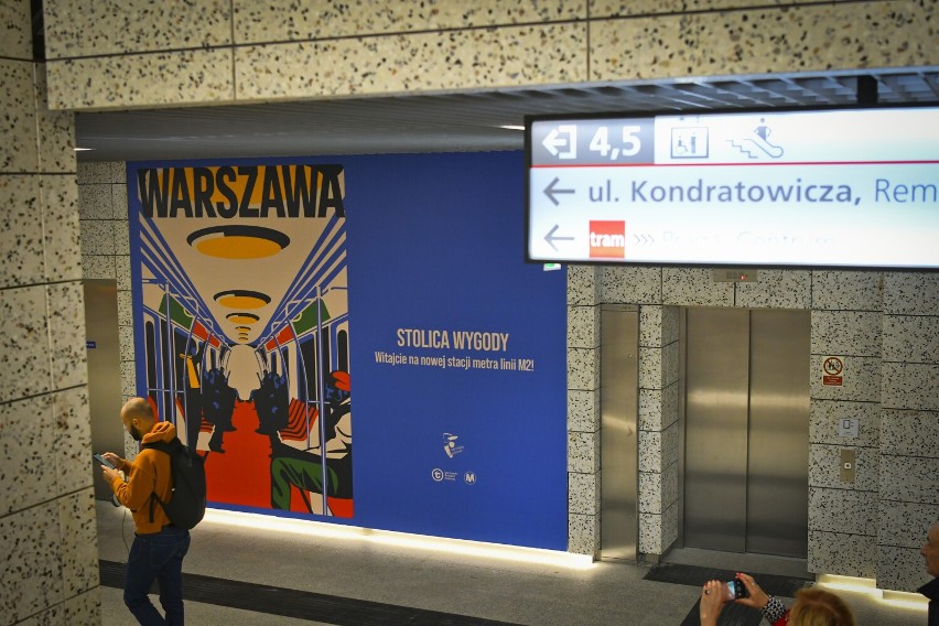 Druga linia metra w Warszawie. Nareszcie otwarto metro na Bródno. Trzy nowe stacje, wśród nich największa w Europie