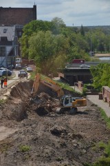 Malbork. Trwają już prace przy budowie nowych kamieniczek na Starym Mieście [ZDJĘCIA]