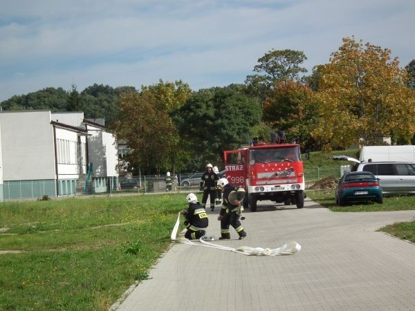 Szpital Gorlice: pożar na kardiologii. Ćwiczenia strażaków [ZDJĘCIA]