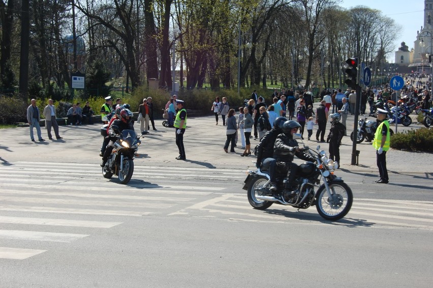 Zlot motocyklistów na Jasnej Górze