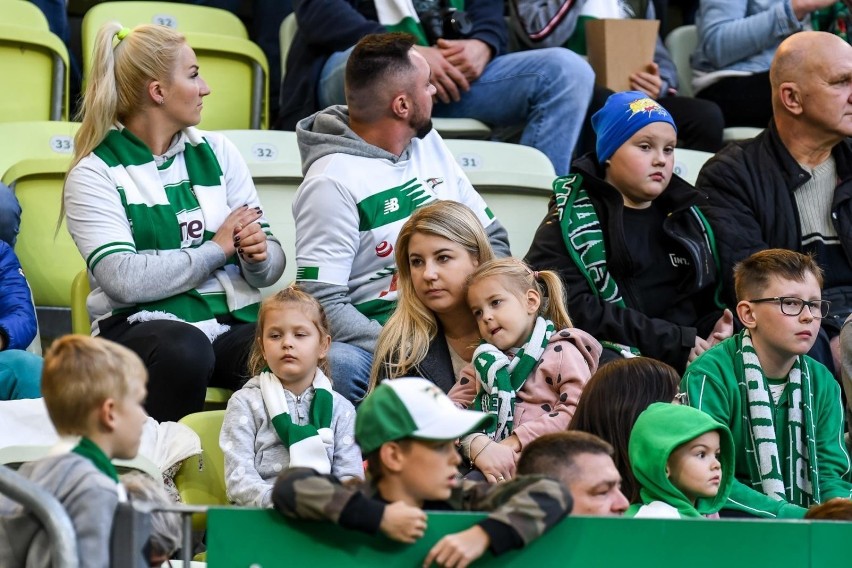 Kibice na meczu Lechia Gdańsk - Legia Warszawa