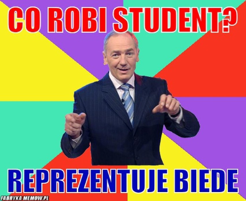 Czym student smaruje bułkę i jak wygląda po świętach? Studenci na internetowych memach