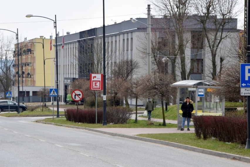 Okolice sądu w Skarżysku