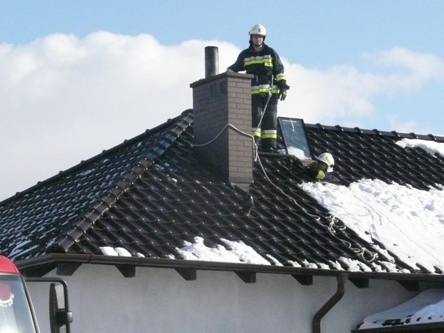 Złotów: Pożary przewodów kominowych zmorą strażaków [FOTO]