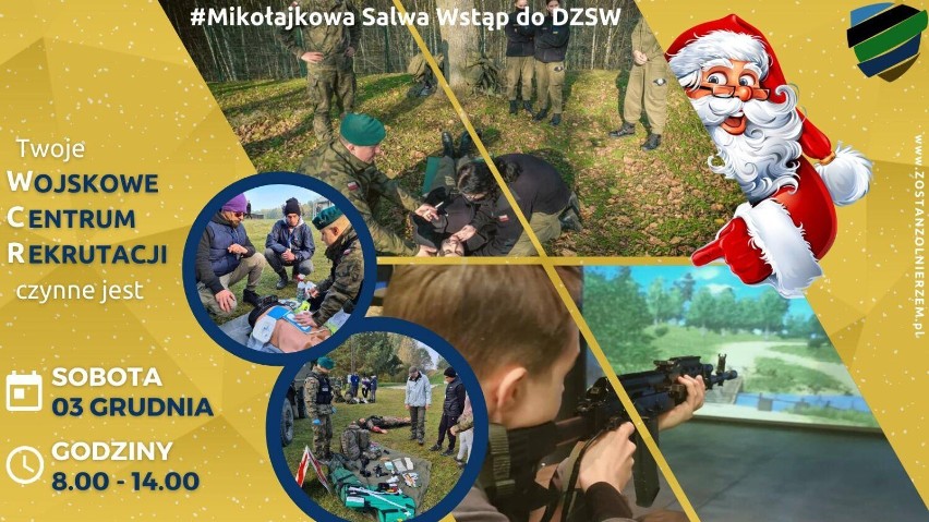 Mikołajkowa salwa. Wstąp do Dobrowolnej Zasadniczej Służby Wojskowej 