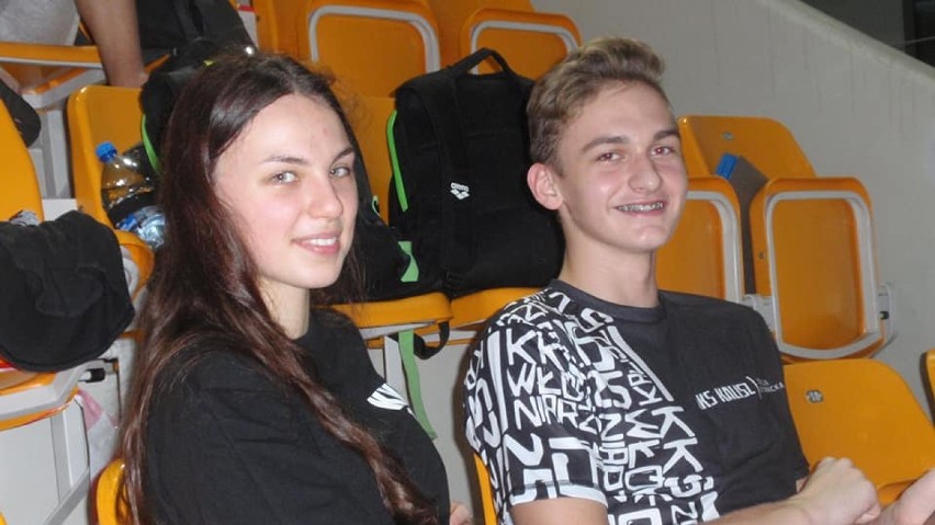Młodzi pływacy KKS Kalisz sprawdzali formę na termach