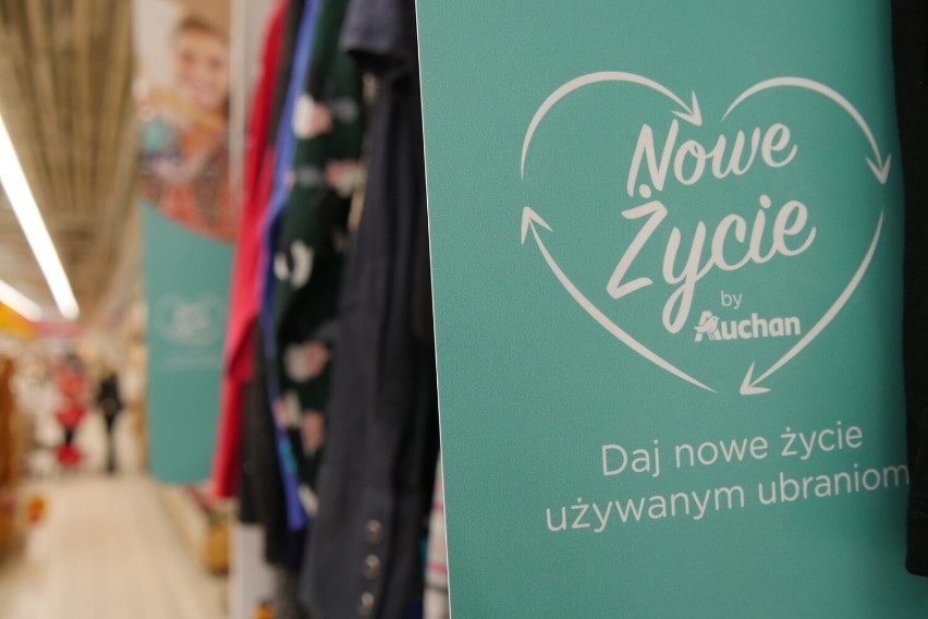 Markowe ubrania w Auchan w Legnicy. Podaruj im nowe życie!