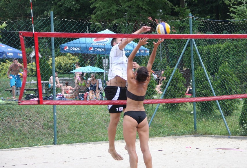 Turniej siatkówki plażowej na Księżej Górze w Radzionkowie