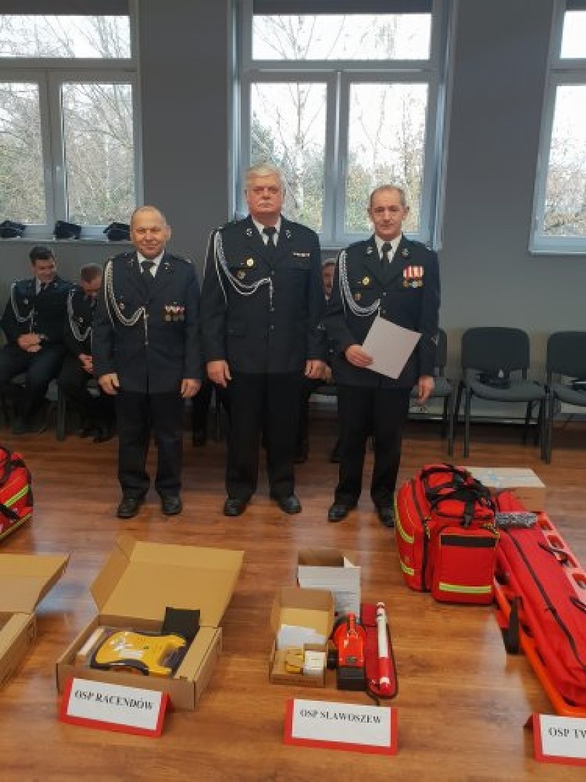 KOTLIN: Strażacy z gminy otrzymali nowy sprzęt z Funduszu Sprawiedliwości [ZDJĘCIA]