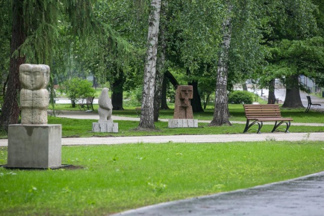 16.05.2018 krakow 
park krakowski prace wykonczeniowe 
 
fot. anna kaczmarz / dziennik polski / polska press