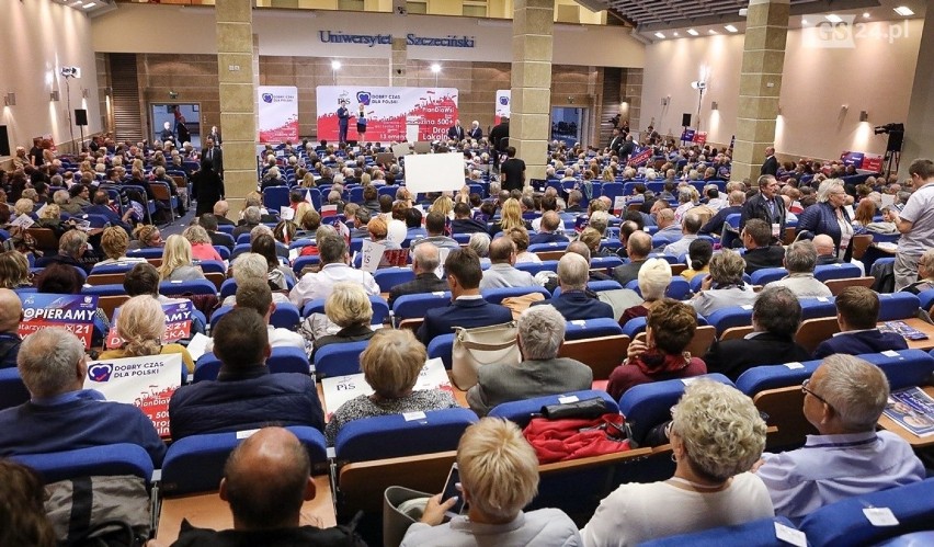 Konwencja PiS w Szczecinie. Co mówił Jarosław Kaczyński [WIDEO, ZDJĘCIA]