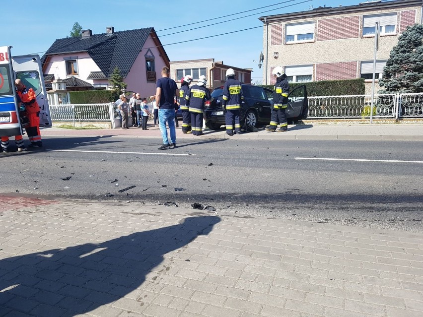 Wypadek pod Opolem.