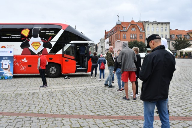 Zbiórka krwi w Gnieźnie i Trzemesznie. Nie brakowało chętnych!