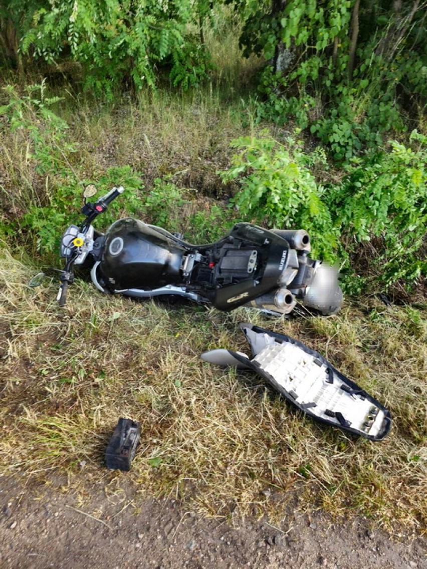 Tragedia pod Warszawą. Nie żyje 35-letni motocyklista