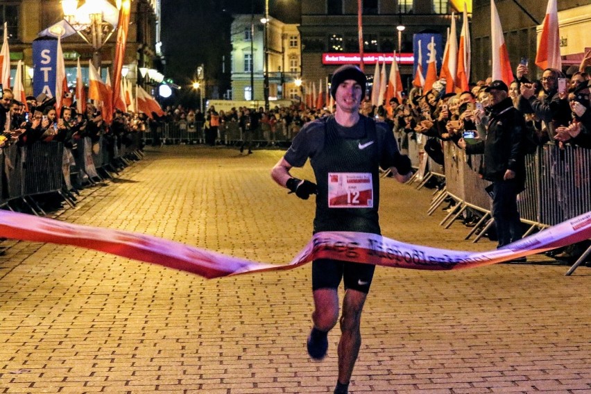 Pierwszy na metę z czasem 29 min. 39 sekund dobiegł...