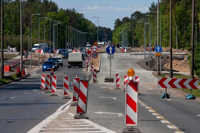 Na "wylotówce" z Bydgoszczy do Białych Błot nastąpi zmiana organizacji ruchu!