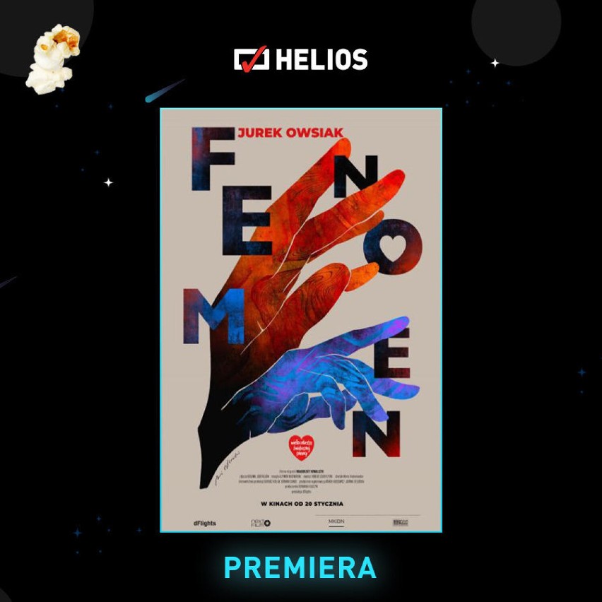 Wielkie emocje na ekranach kin Helios! W repertuarze filmy dla najmłodszych kinomanów, dla młodzieży i fanów dobrego polskiego kina