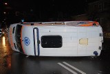 Wypadek w Sędziszowie Małopolskim. Karetka uderzyła w trzy samochody