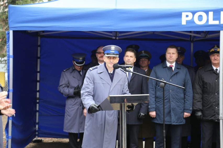 Kierownik posterunku policji otrzymał klucze od ministra