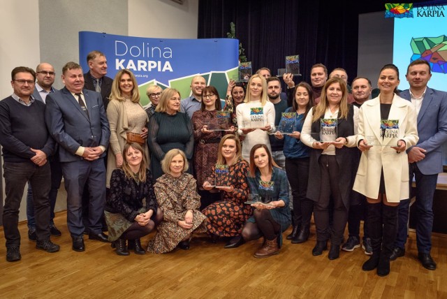 Podczas gali w Regionalnym Ośrodku Kultury w Zatorze wręczono certyfikaty użytkownikom marki lokalnej Doliny Karpia