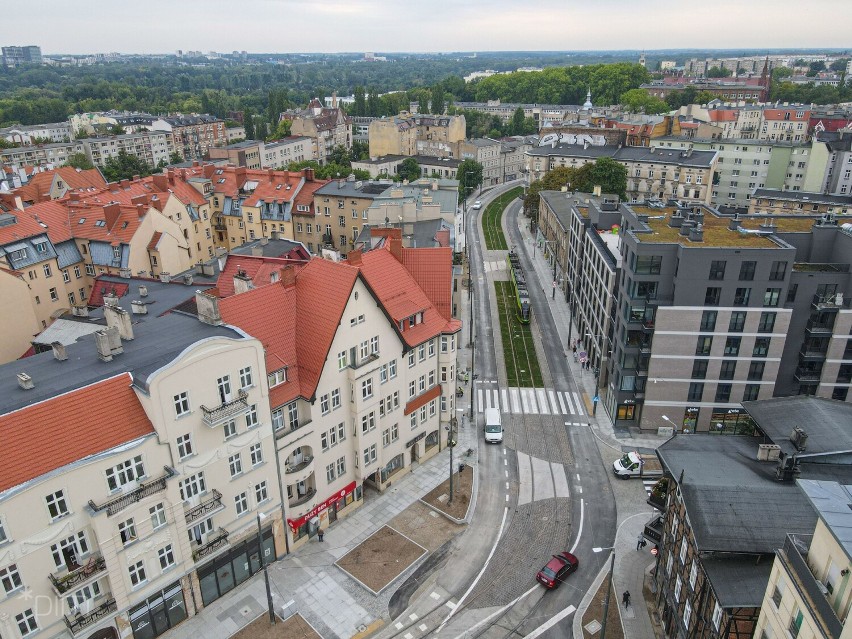 Nowe torowisko na ul. Wierzbięcice i 28 Czerwca 1956 r. jest...