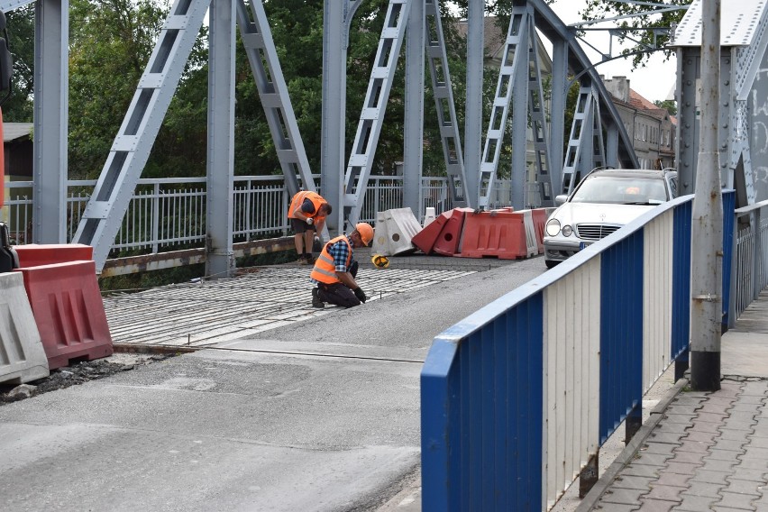 Remont mostu Elizy w Krośnie Odrzańskim na początku...