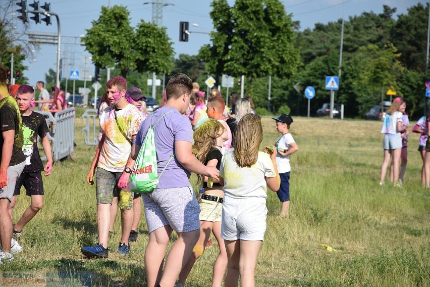 Kolor Fest, święto kolorów Holi we Włocławku przy ul....