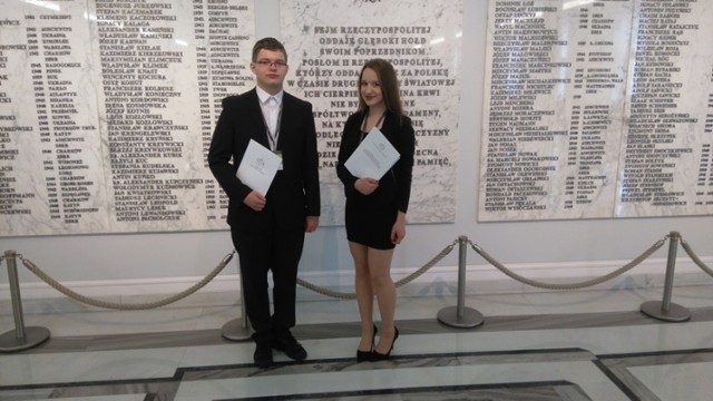 Julia i Paweł z G2 wzięli udział w XXII sesji Sejmu Dzieci i Młodzieży w Warszawie